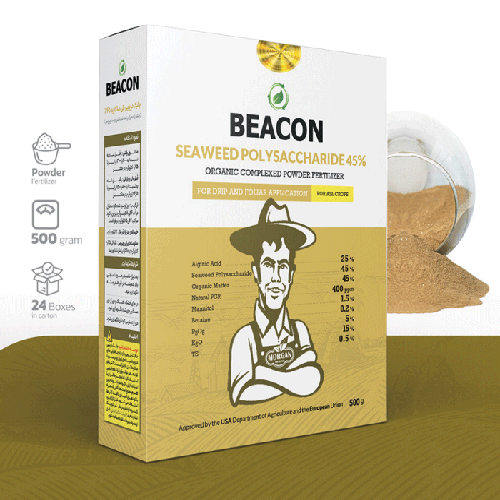 جلبک دریایی پلی ساکارید 45% بیکن